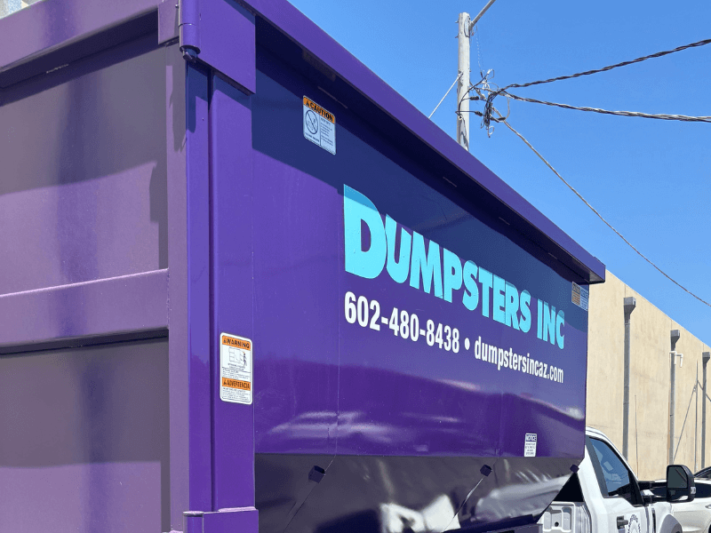 10 Yard Roll Off Dumpster Rental